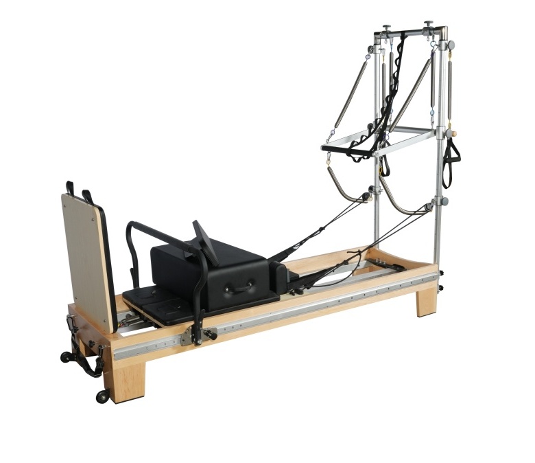 Maple Full Track Slip Pailates Reformer con Torre