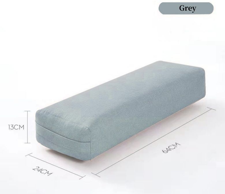 Il cuscino premium di meditazione premium del cuscino per il cuscino da yoga è un cuscino rettangolare di supporto
