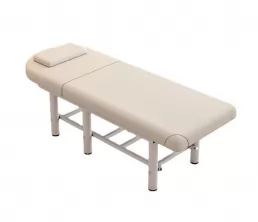 Tavolo da massaggio con telaio in acciaio poggiate