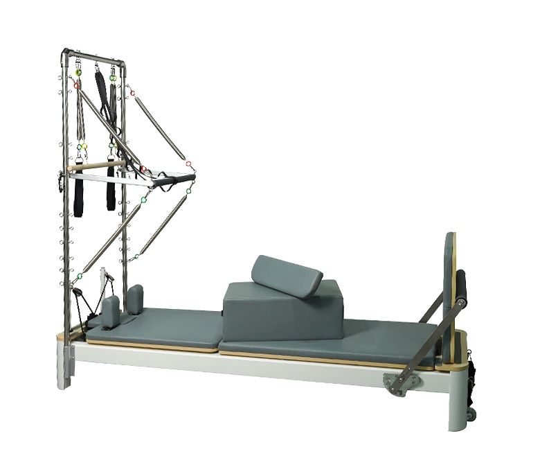 Riformatore Pilates semi elevato in lega di alluminio