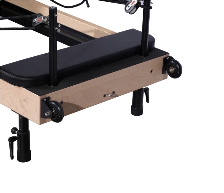 Mapero pieghevole Pilates Riformatore (altezza della gamba regolabile)