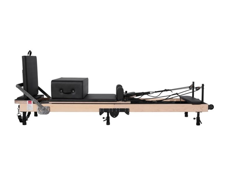 Mapero pieghevole Pilates Riformatore (altezza della gamba regolabile)