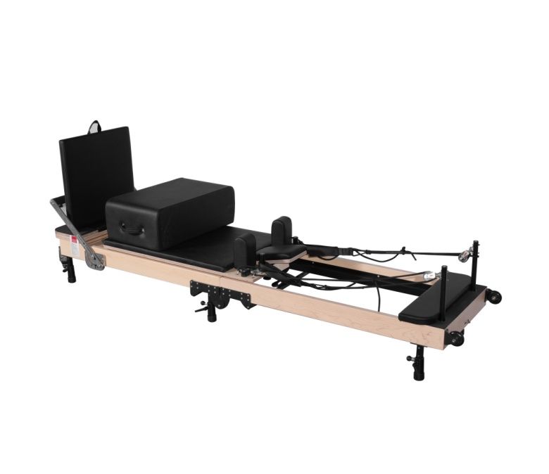 Mapero pieghevole Pilates Riformatore (altezza della gamba regolabile)