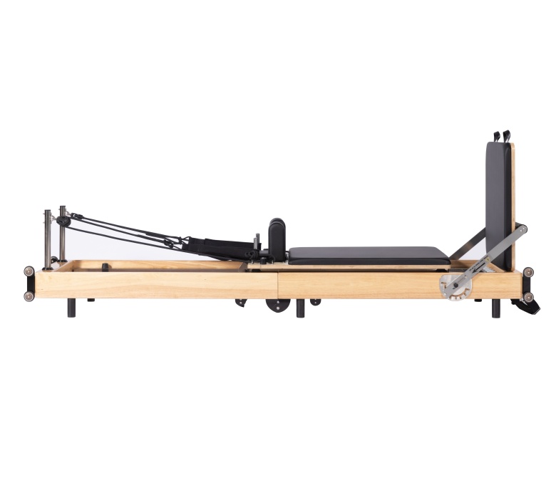 Riformatore di pilates pieghevoli senza giunto in quercia