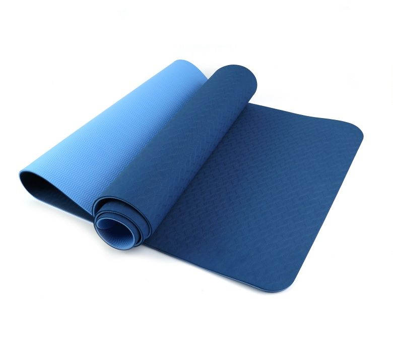 Tappetino yoga tpe a doppio strato 6mm