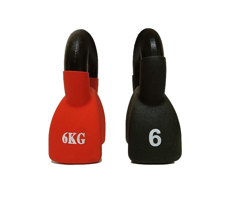 Kettlebell con rivestimento a singolo vinile contornato