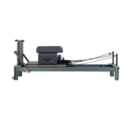 Anodized Gunmetal Grey Pilates Reformer 4.0