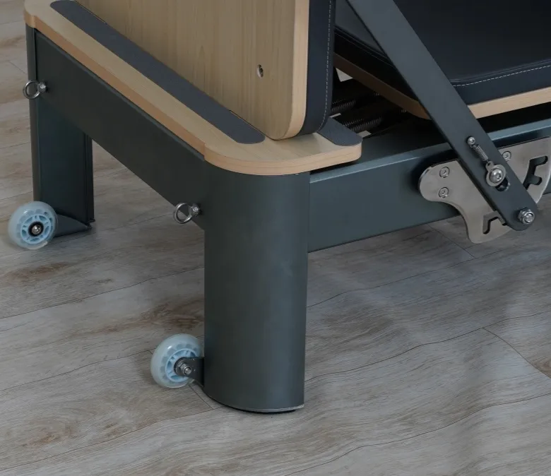 Anodized Gunmetal Grey Pilates Reformer 4.0