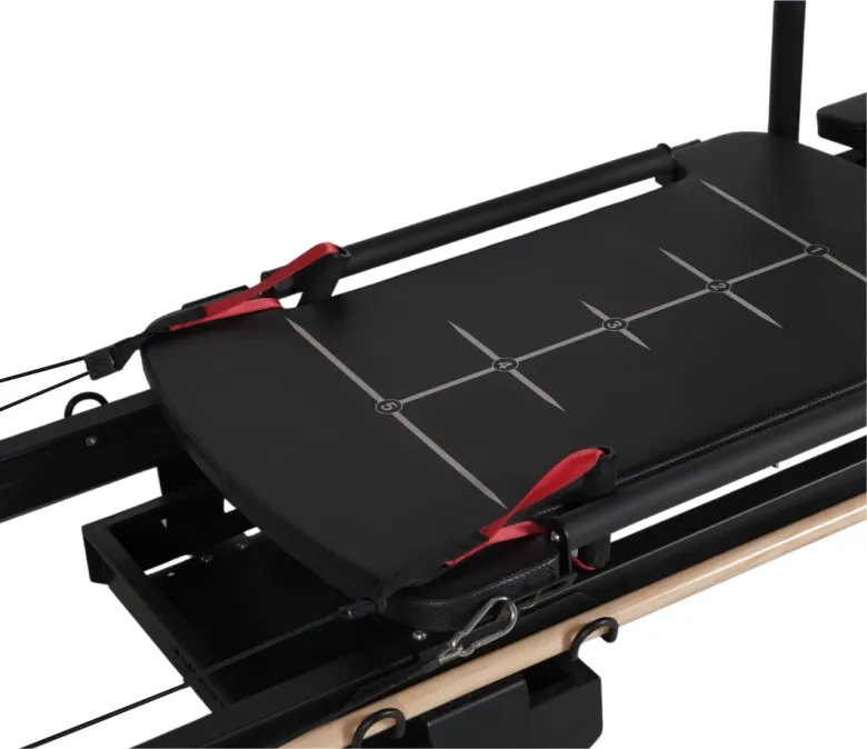 Pilates Reformer Machine con maniglie rotanti