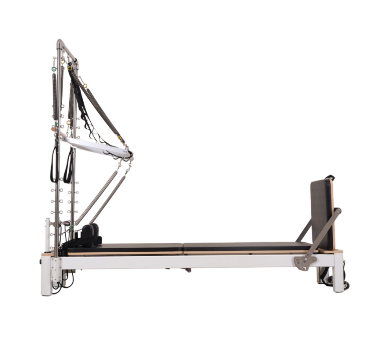 Riformatore Pilates semi elevato in lega di alluminio