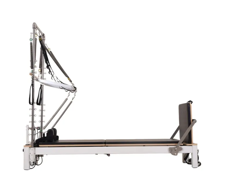 Riformatore Pilates semi elevato in lega di alluminio