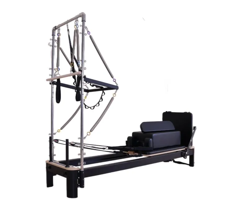 Riformatore Pilates semi elevato in lega di alluminio