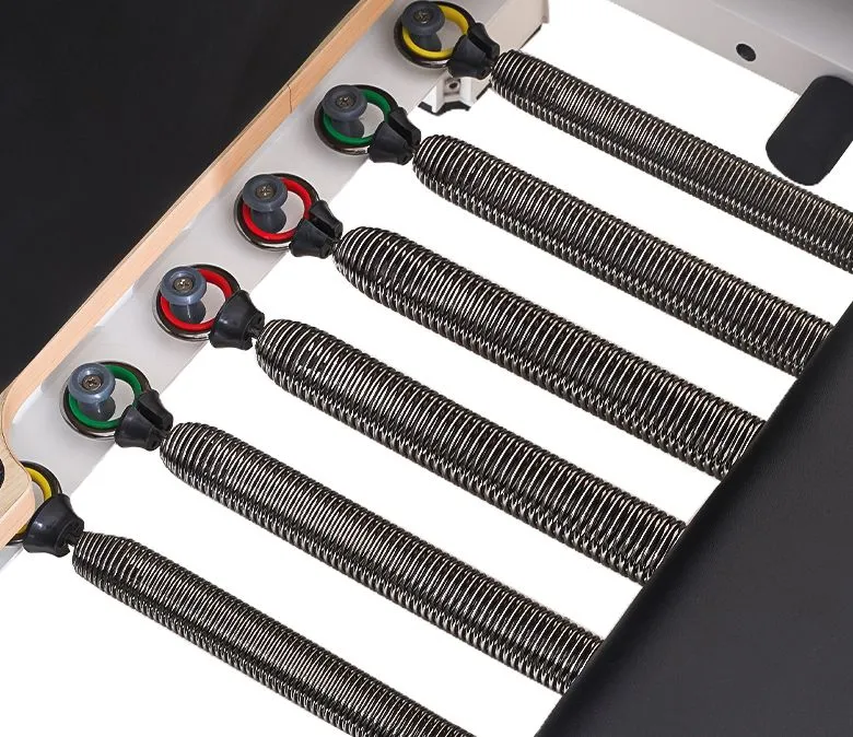 Reformer Pieghevole Per Pilates In Alluminio Bianco In Vendita