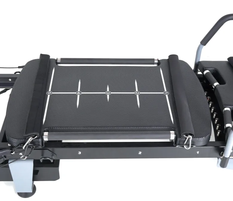 Macchina multifunzionale per pilates grande Reformer con scatola portaoggetti