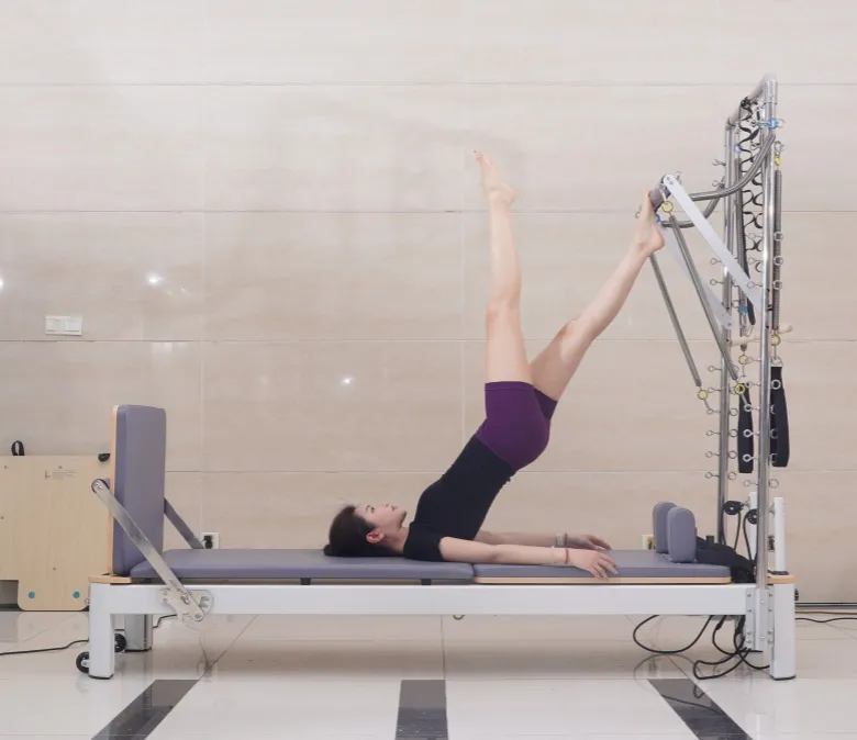Studio Pilates Reformer In Lega Di Alluminio Con Torre