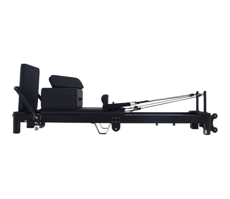 Reformer Pieghevole Per Pilates In Alluminio Bianco In Vendita