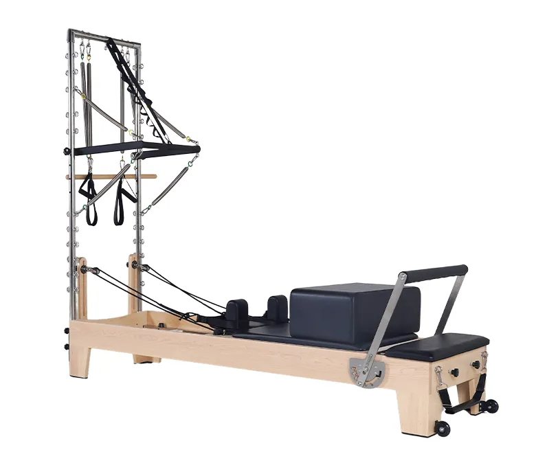 Studio Pilates Maple Reformer Con Mezzo Trapezio