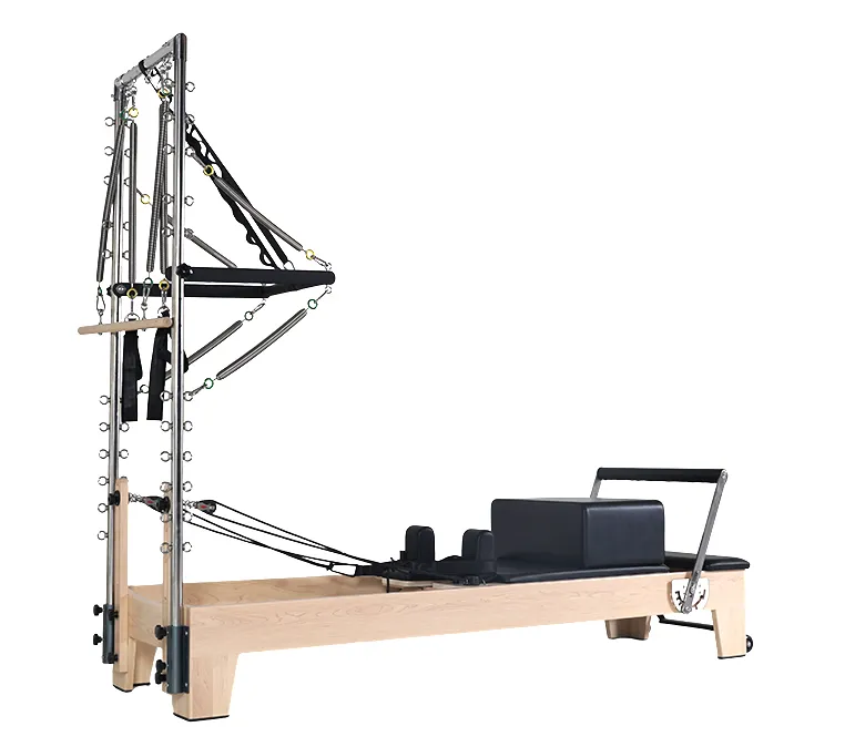 Studio Pilates Maple Reformer Con Mezzo Trapezio