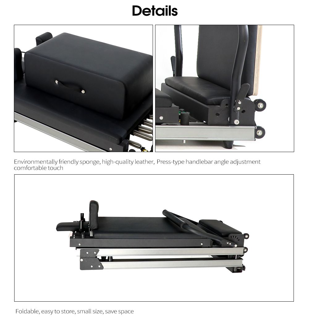 Wavar® Esclusive Design Brevegno in alluminio Riformatore Pilates