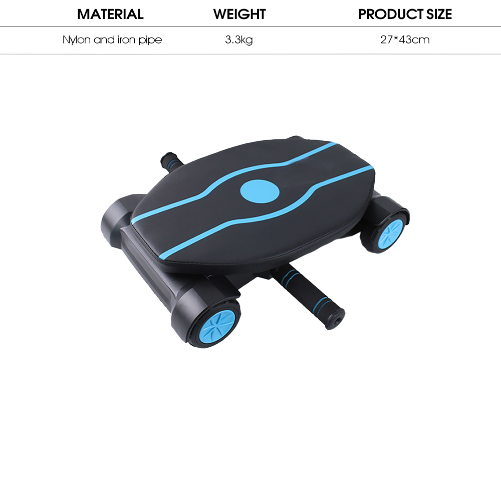 Ruota addominale a quattro ruote