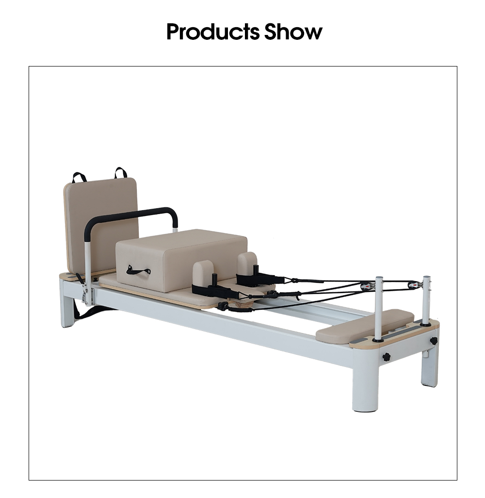 Studio in alluminio in lega Pilates Reformer Machine 4.0