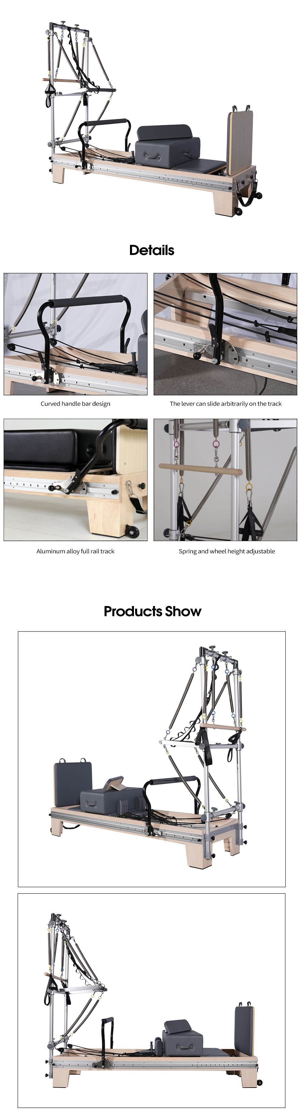 Maple Full Track Riformer Pilates Tower a buon prezzo